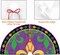 Festival Decorations Holiday Tree Skirt, Tree Mat Holiday Party Supplies Ornaments Indoor Outdoor Decorations 36 in